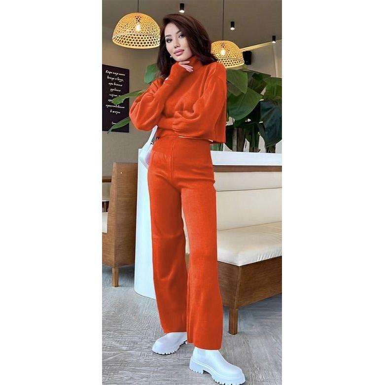 Sexy Turtleneck Top & Pant Set