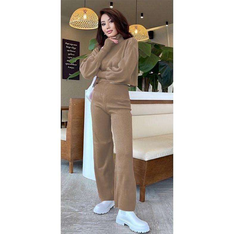 Sexy Turtleneck Top & Pant Set