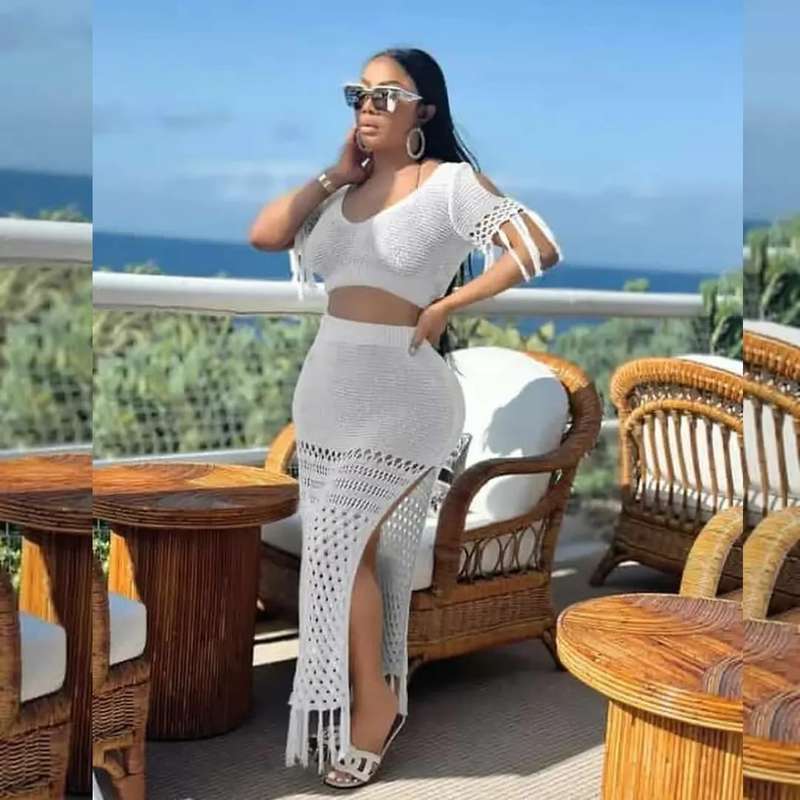 Retro Chic Knitted Set