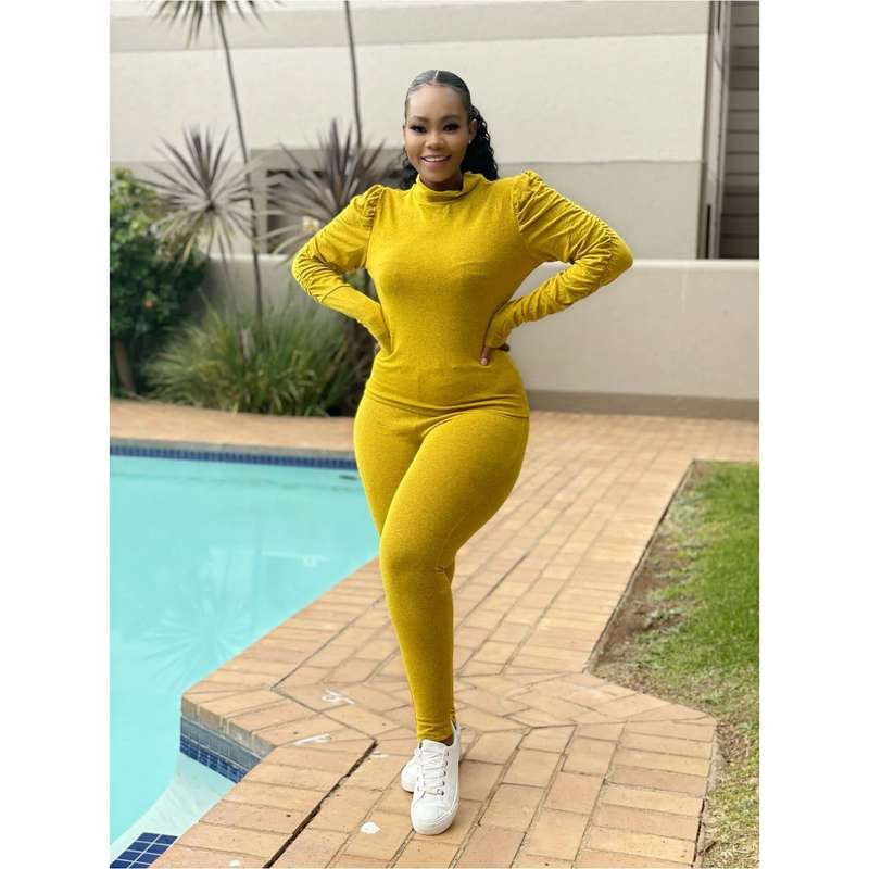 Tracksuit Knitted Set 