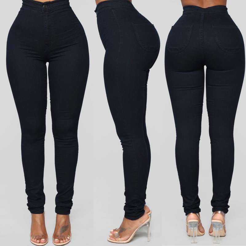 High Waisted Skinny Jeans.