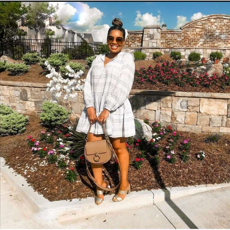 Long Sleeve Mini Bubble Dress