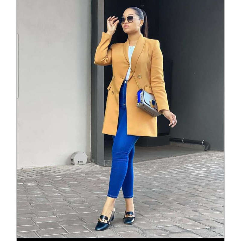 Long Formal Blazer Coat
