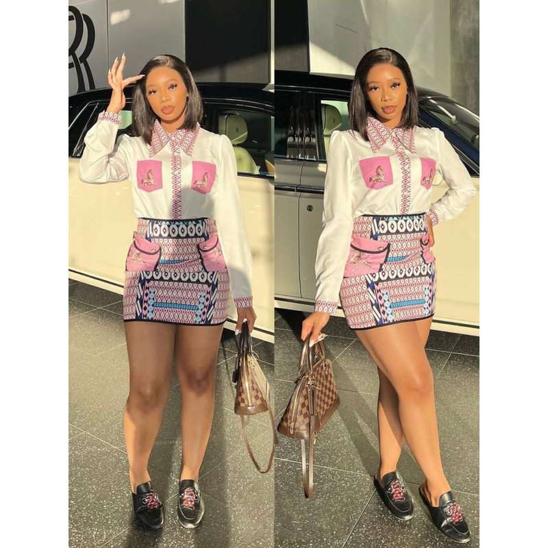 Geometry Print Two Piece Set