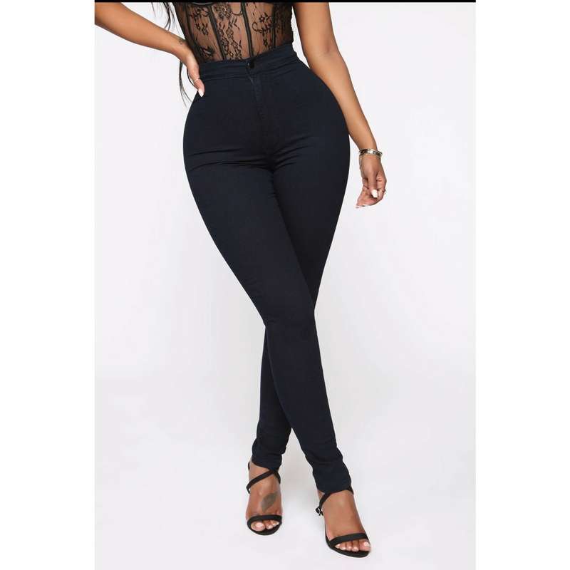 High Waisted Skinny Jeans.