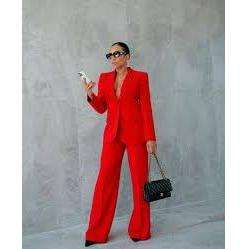 Formal Vintage Solid Color Suit.