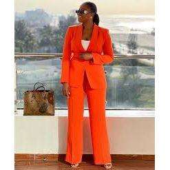 Formal Vintage Solid Color Suit.