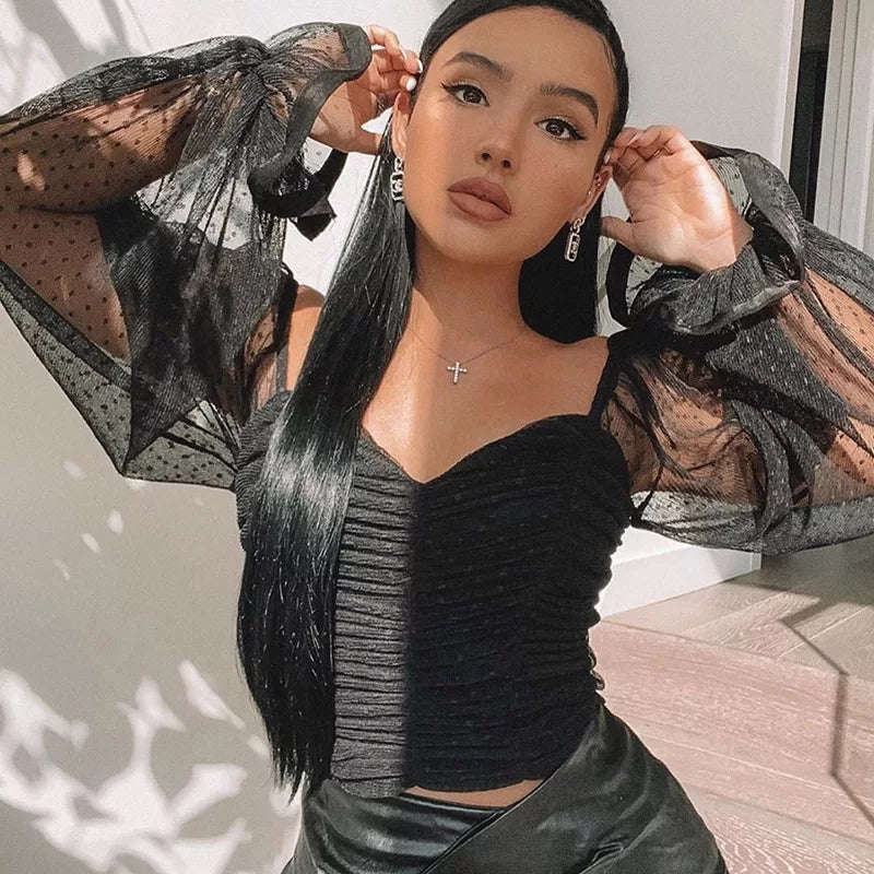 Sexy Polka Dots Crop