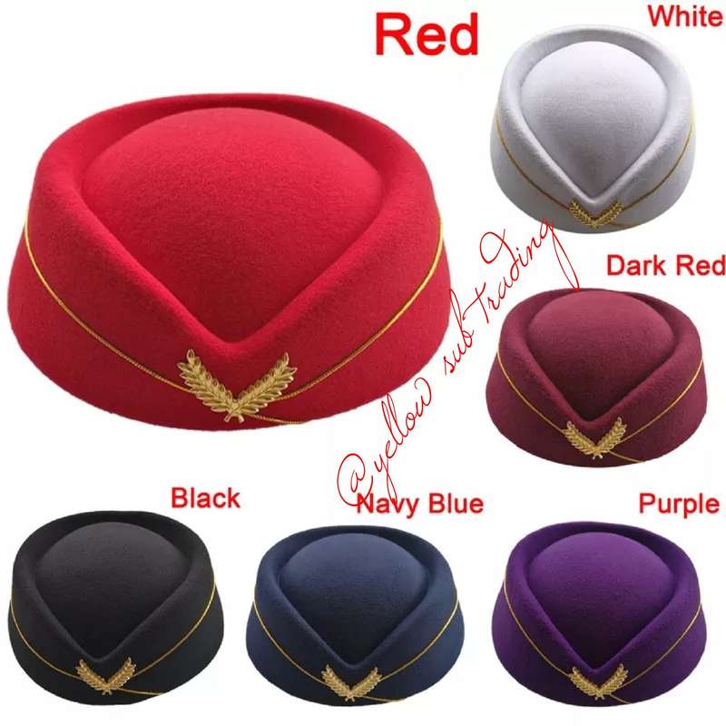 Ladies Wool hostess Fashion hat