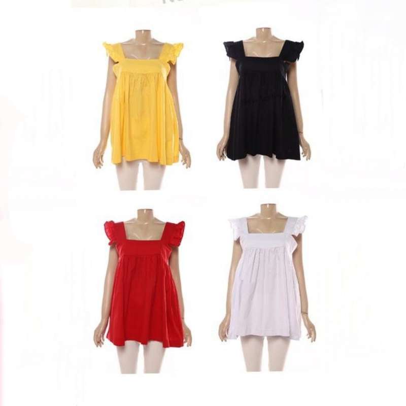 Square Neck Butterfly Top