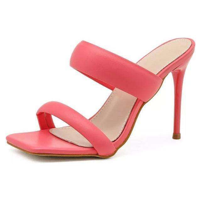 Push on high heel shoes