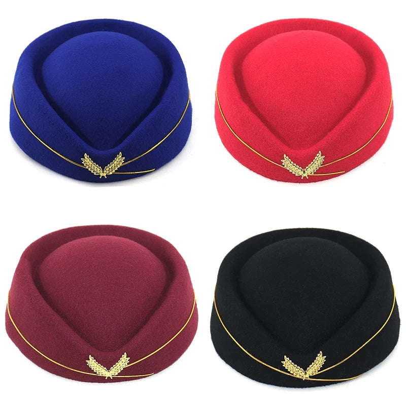 Ladies Wool hostess Fashion hat