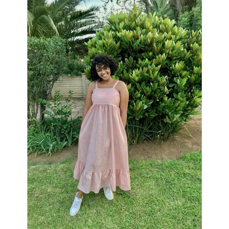 Sleeveless Maxi Dres 