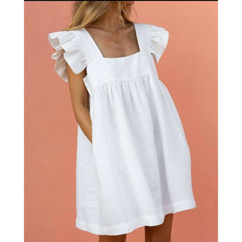 Square Neck Butterfly Top