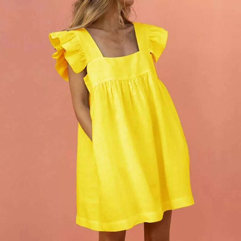 Square Neck Butterfly Top