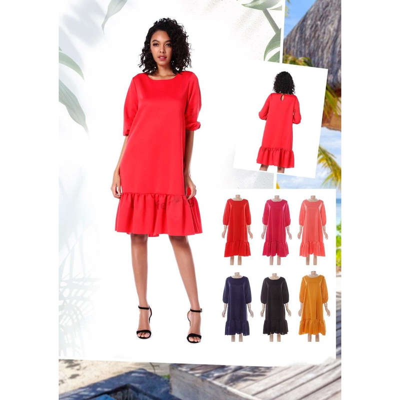Midi Bubble Dress 