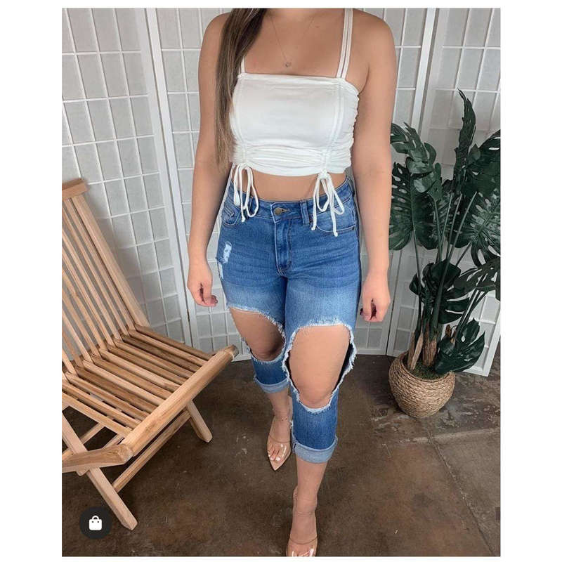 Solid Color Crop Top