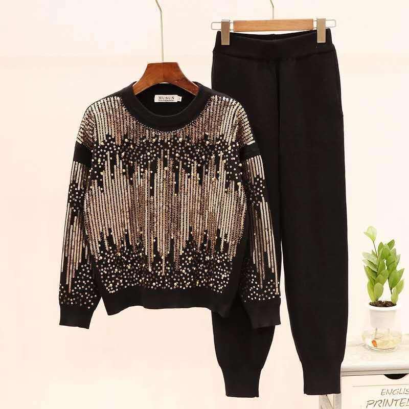 Knitted Sweater Set