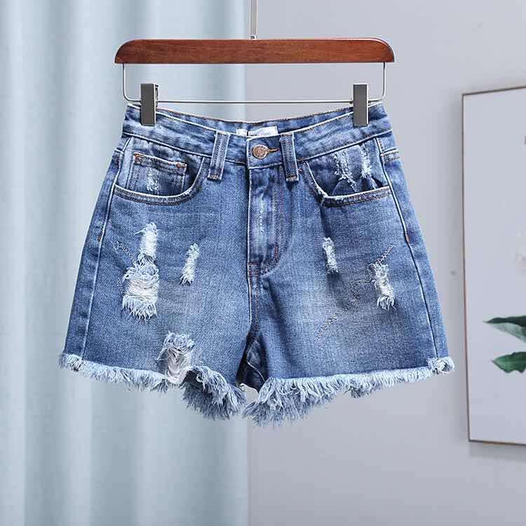 Distressed Short Denim