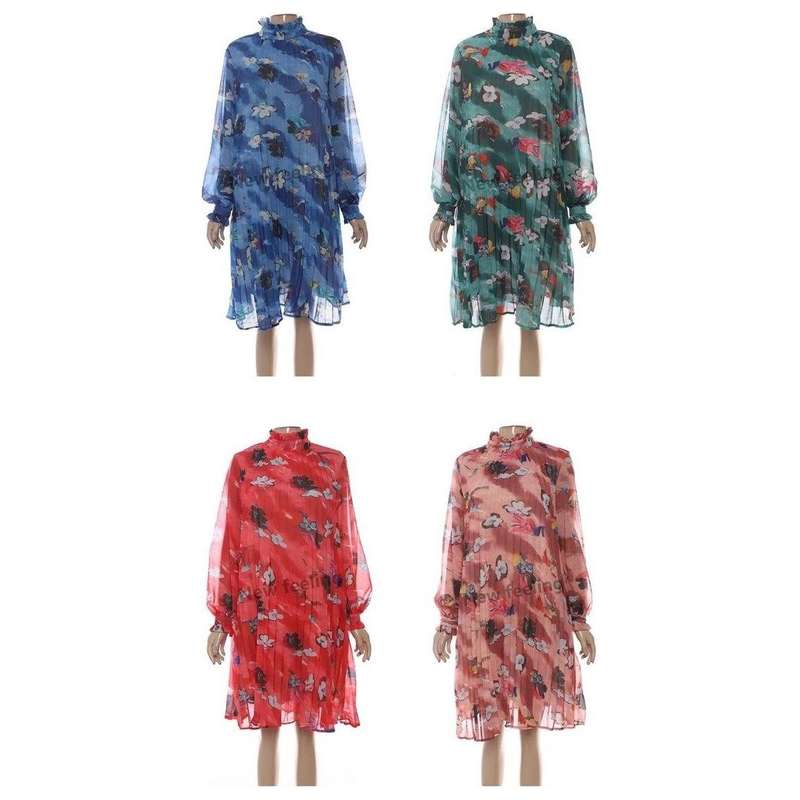 Floral Print Vintage Dress