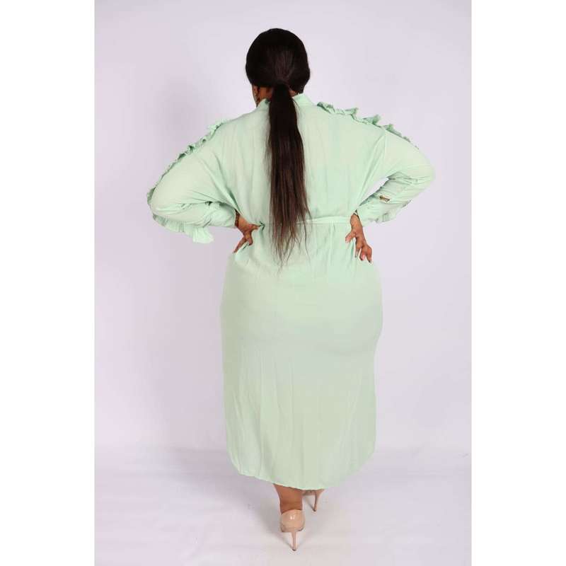 Front Ruffle Dress