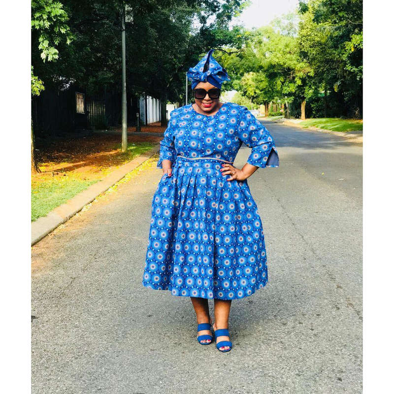Plus Size Ankara Dress - 6XL