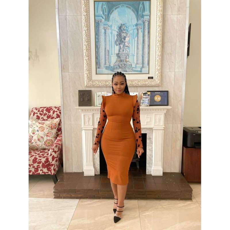 Nited Long Sleeve Bodycon Dress