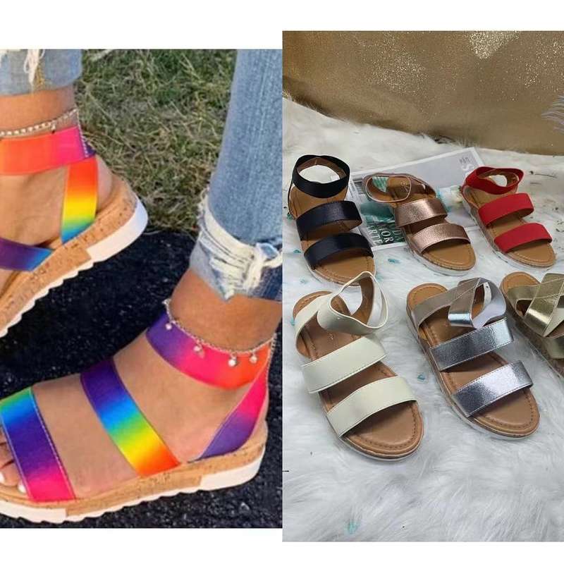 Summer Ankle Strap Sandals