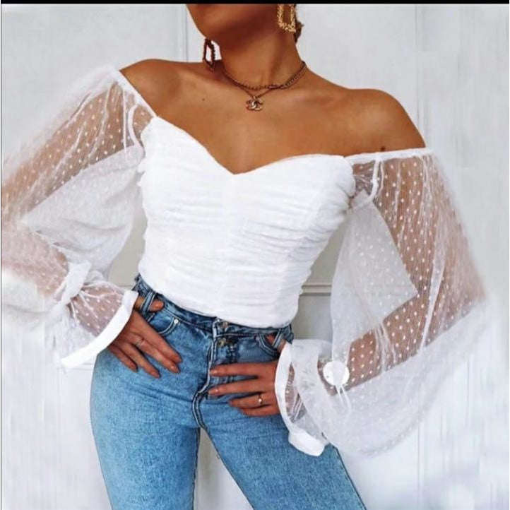 Sexy Polka Dots Crop