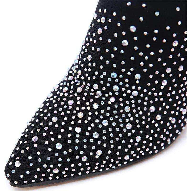 High Thigh Sock Boots