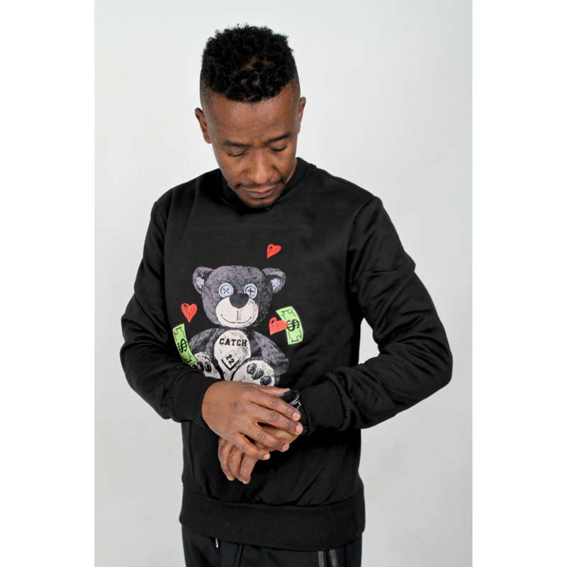 Print Sweater Men's Top