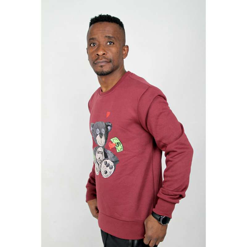 Print Sweater Men's Top
