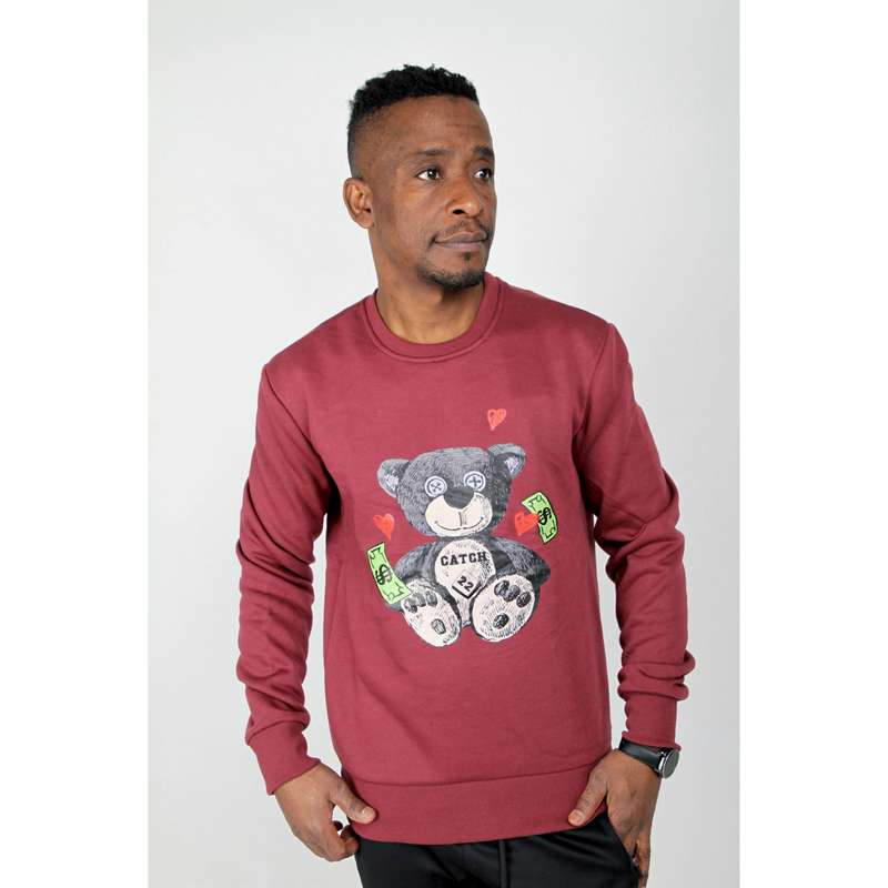 Print Sweater Men's Top