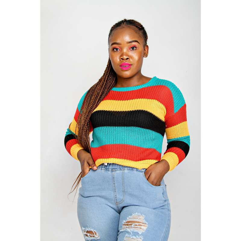 Rainbow Sweater Jersey