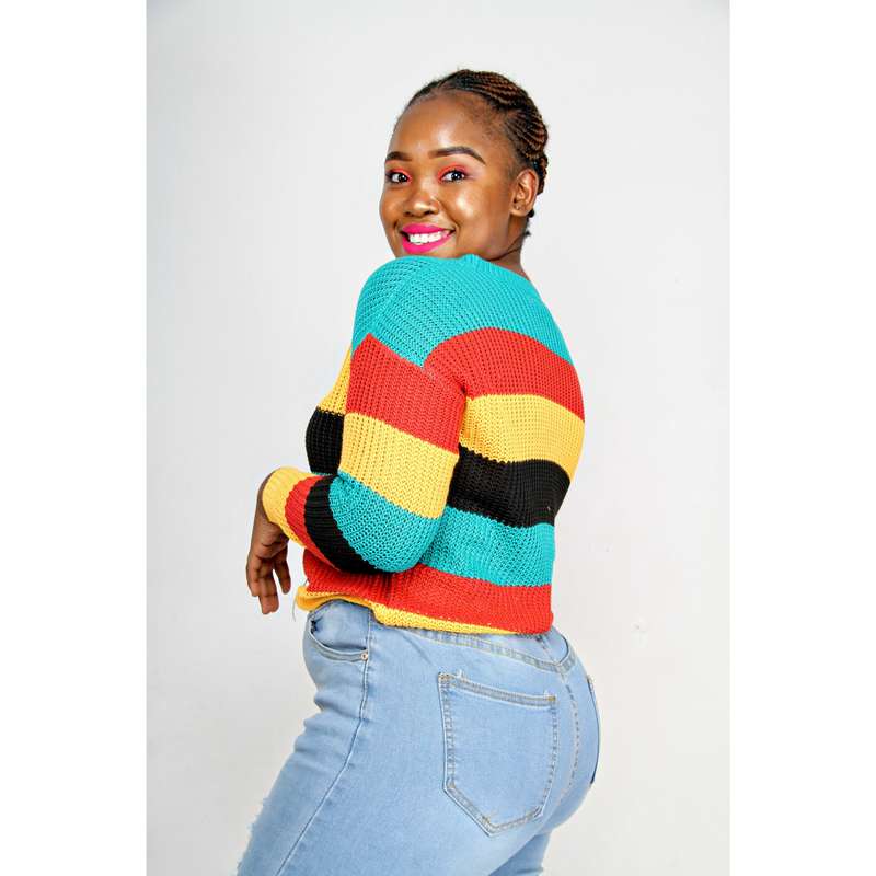 Rainbow Sweater Jersey