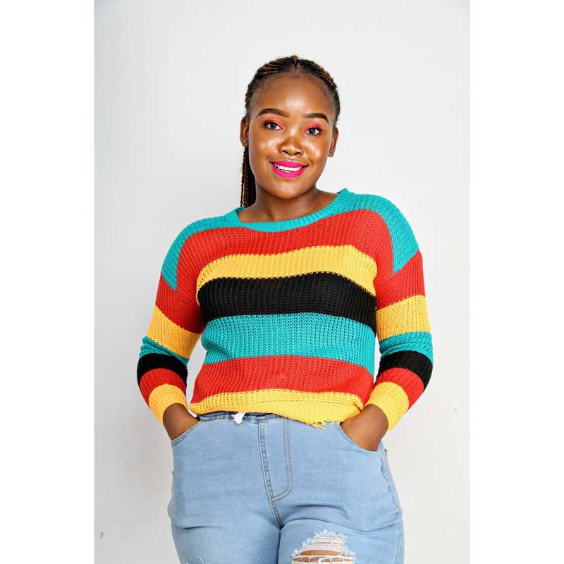 Rainbow Sweater Jersey
