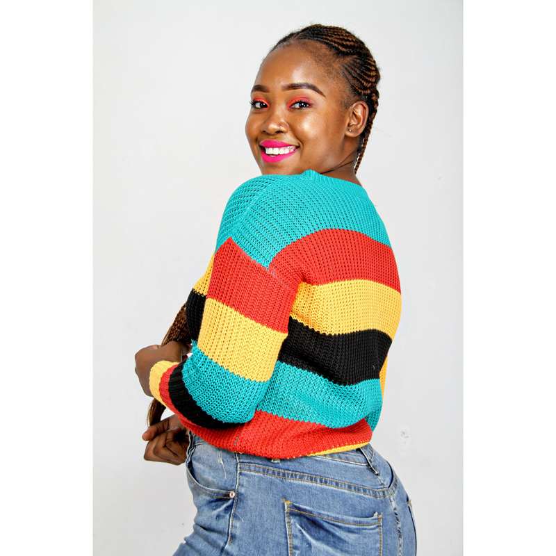 Rainbow Sweater Jersey