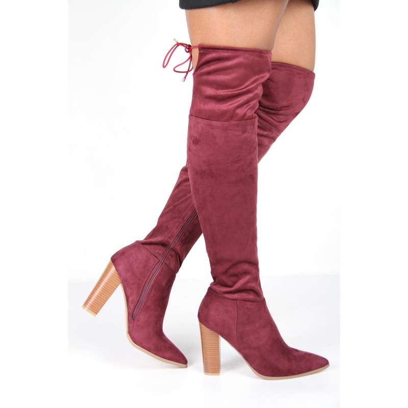 Suede Knee Bots