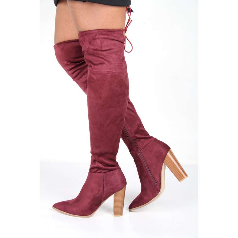Suede Knee Bots
