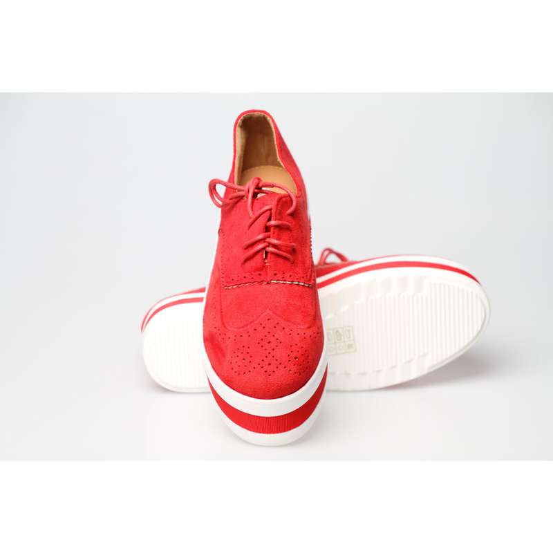 Hollow Platform Oxford Shoes