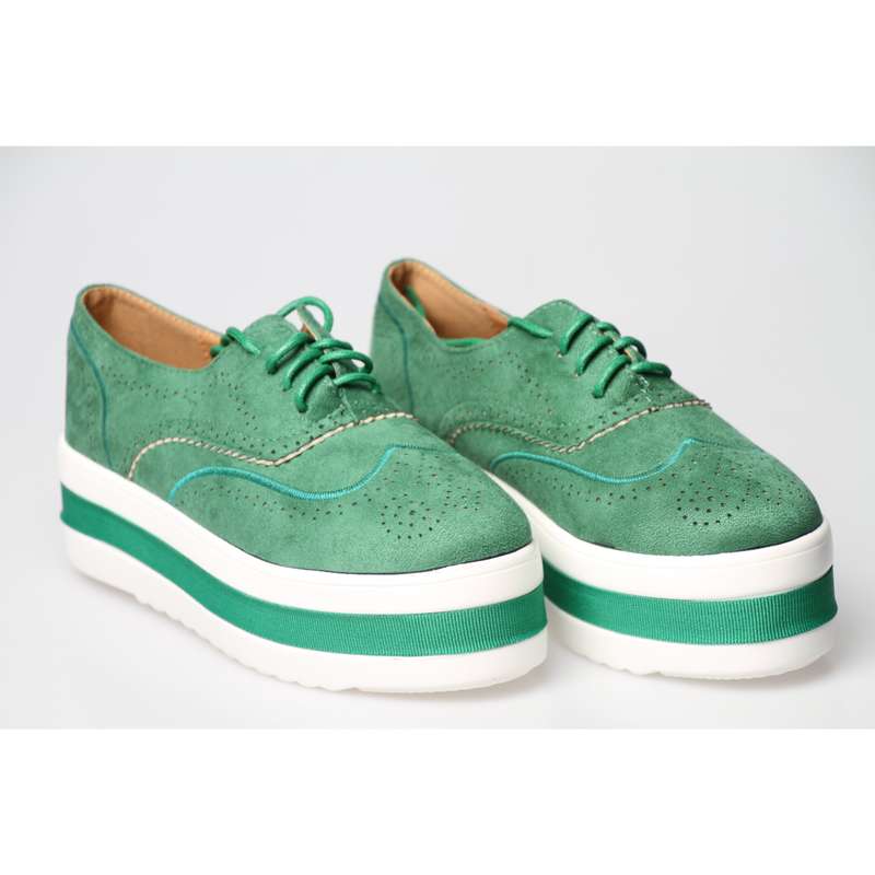 Hollow Platform Oxford Shoes
