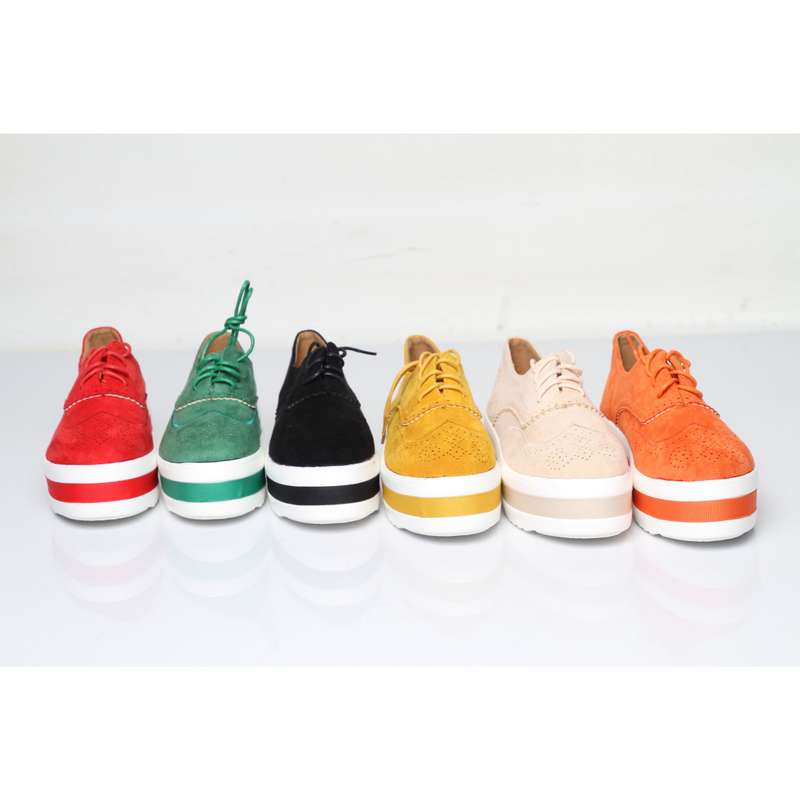 Hollow Platform Oxford Shoes