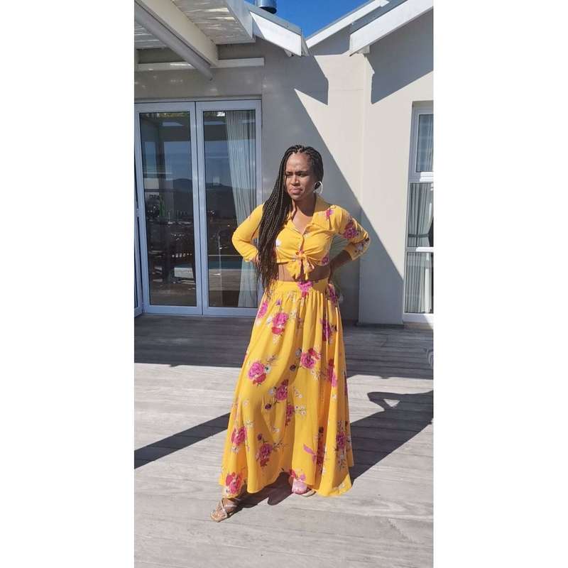 Jesica Floral twin set