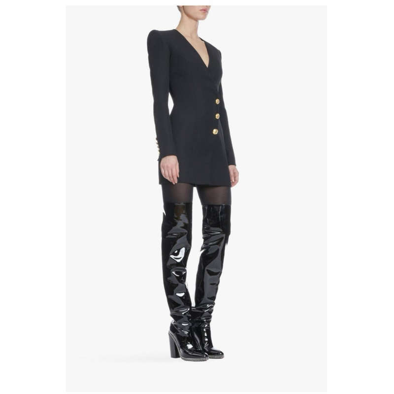 Wrap Over Mini Dress
