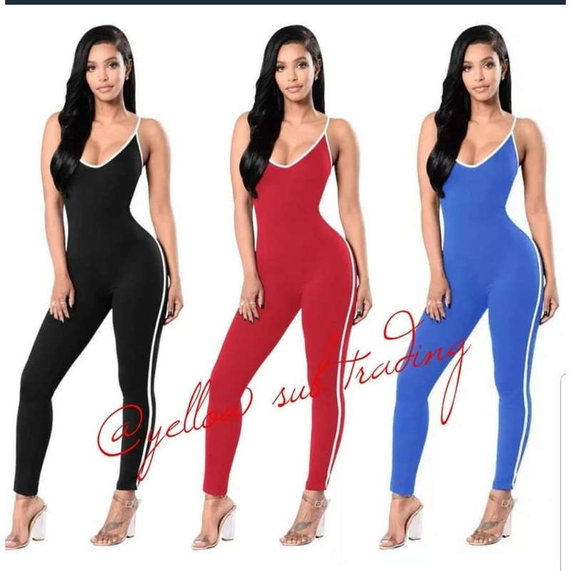 Side Stripe Body-glove - RED / L