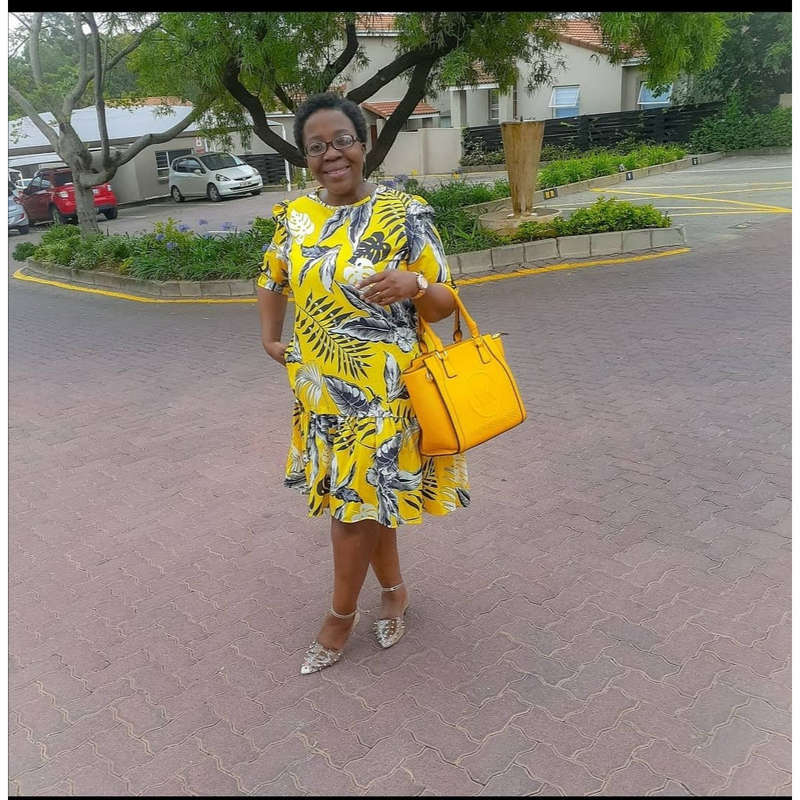 Floral Print Midi Dress 