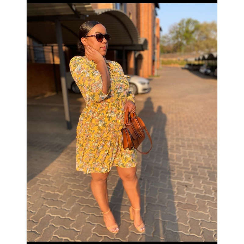 Floral Print Vintage Dress 