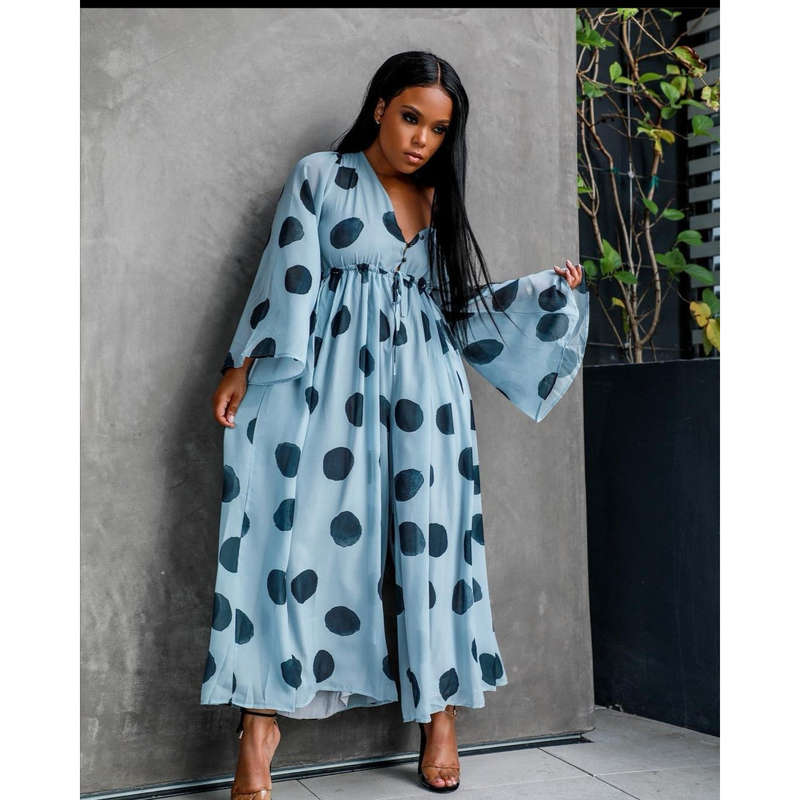 Wide Leg Overall Jumpsuit 