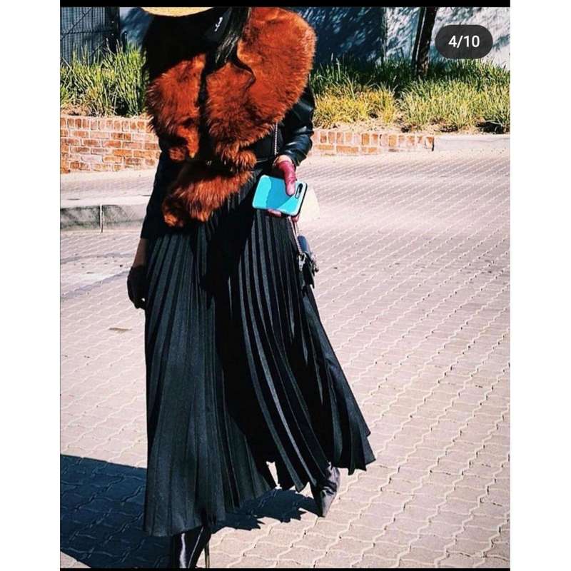 Satin pleated Palaza Pants