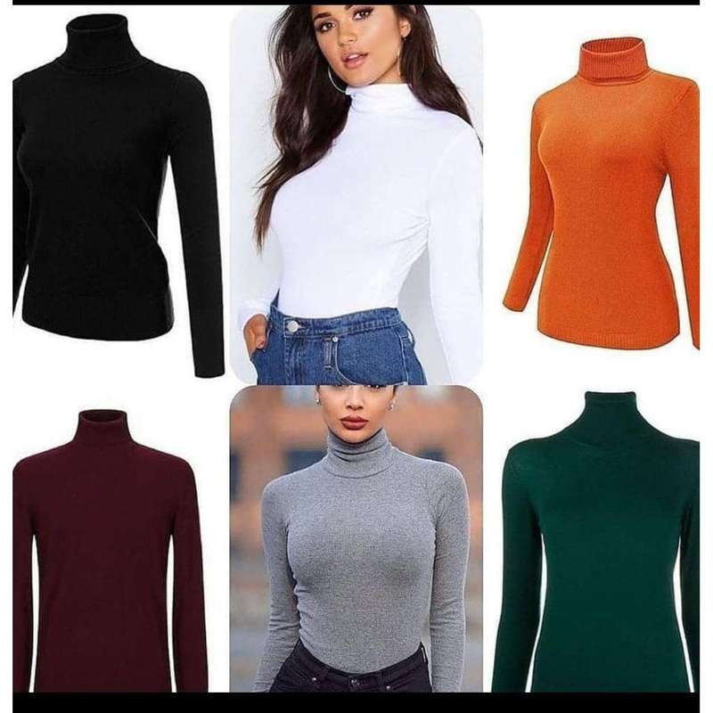 Light Turtleneck  Poloneck
